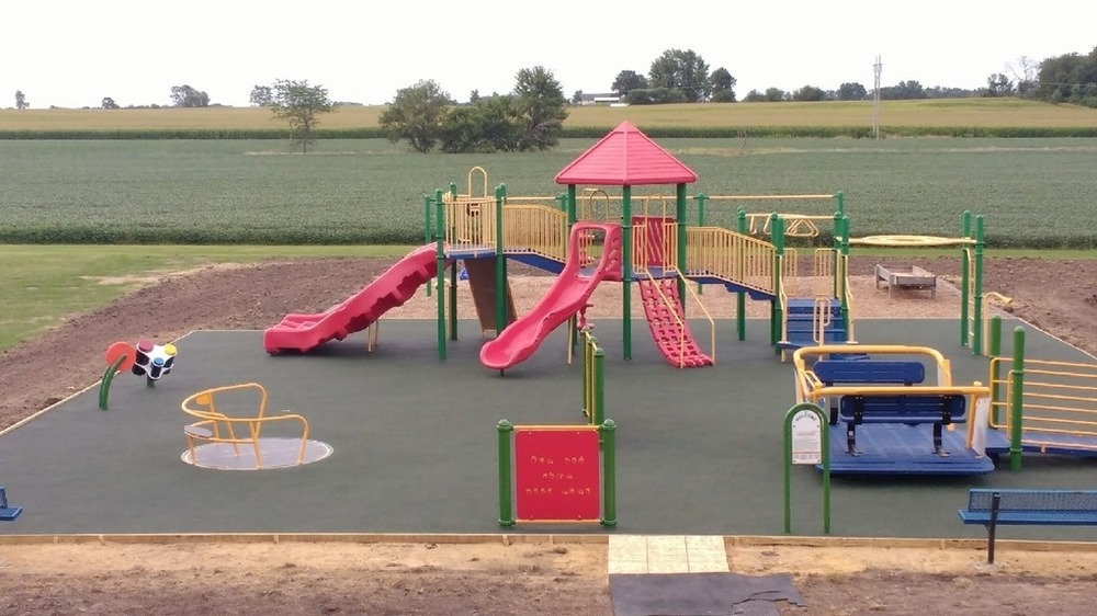 New playground installed Fall 2019