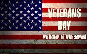 Veterans Day we honor all who served
